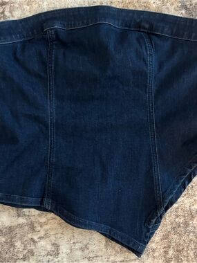 American eagle denim tube top